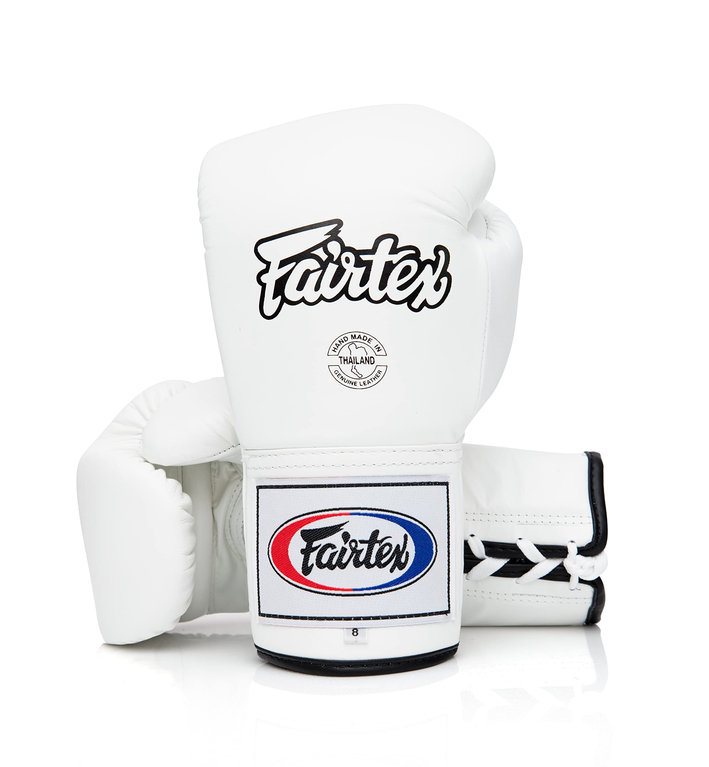 【新品】Fairtex グローブ10ozPaint White Fairtex BGL6 Handmade Leather Gloves| Optimal fist Closure with a